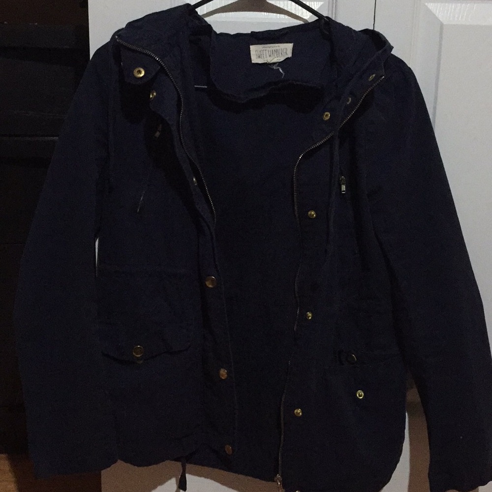 Navy blue jacket